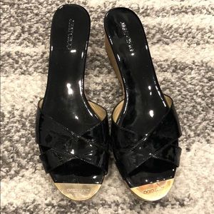 Jimmy choo patent wedge